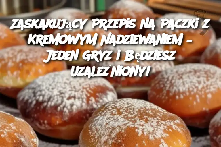 Zaskakujący Przepis na Paczki z Kremowym Nadziewaniem – Jeden Gryz i Będziesz Uzależniony!