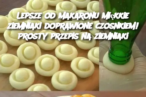 Lepsze od makaronu miękkie ziemniaki doprawione czosnkiem! Prosty przepis na ziemniaki