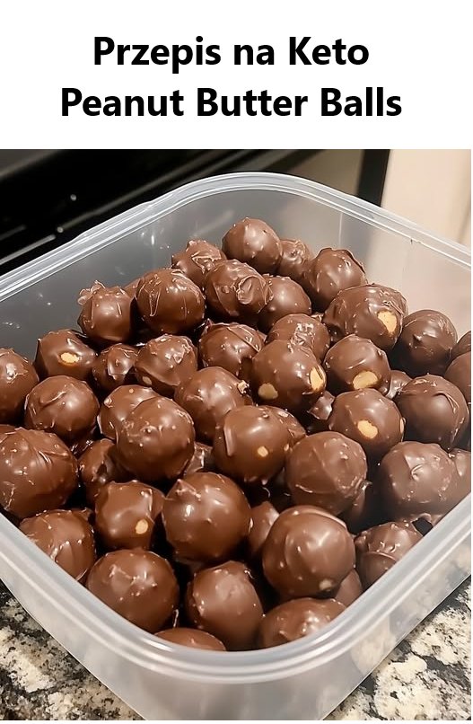 Przepis na Keto Peanut Butter Balls