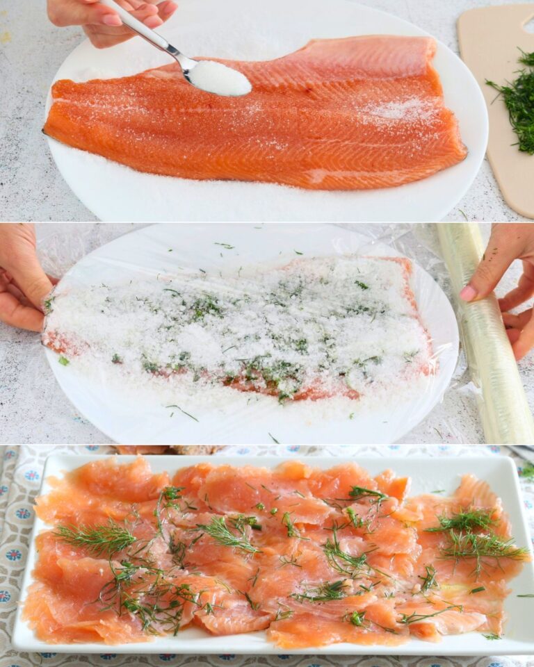 Domowy Gravlax z Łososia