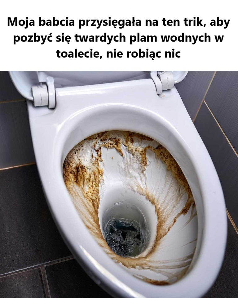 Sekret Nany na lśniącą toaletę: bezwysiłkowy trik na usuwanie plam z twardej wody