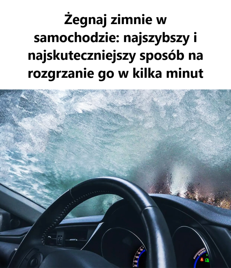 Żegnaj zimnie w samochodzie: najszybszy i najskuteczniejszy sposób na rozgrzanie go w kilka minut