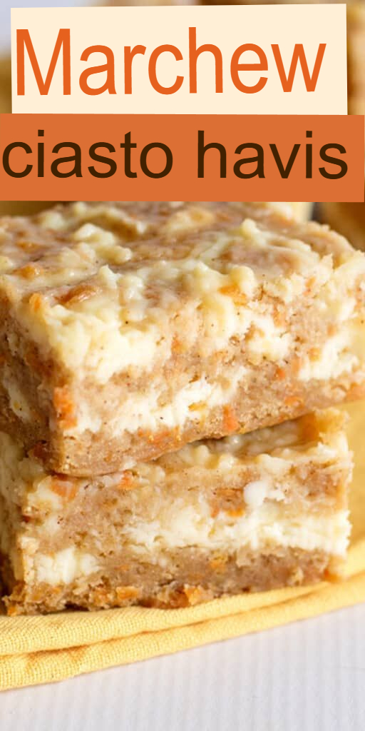 Carrot Cake Bars – Marchewkowe Ciacho z Serowym Wirkiem!