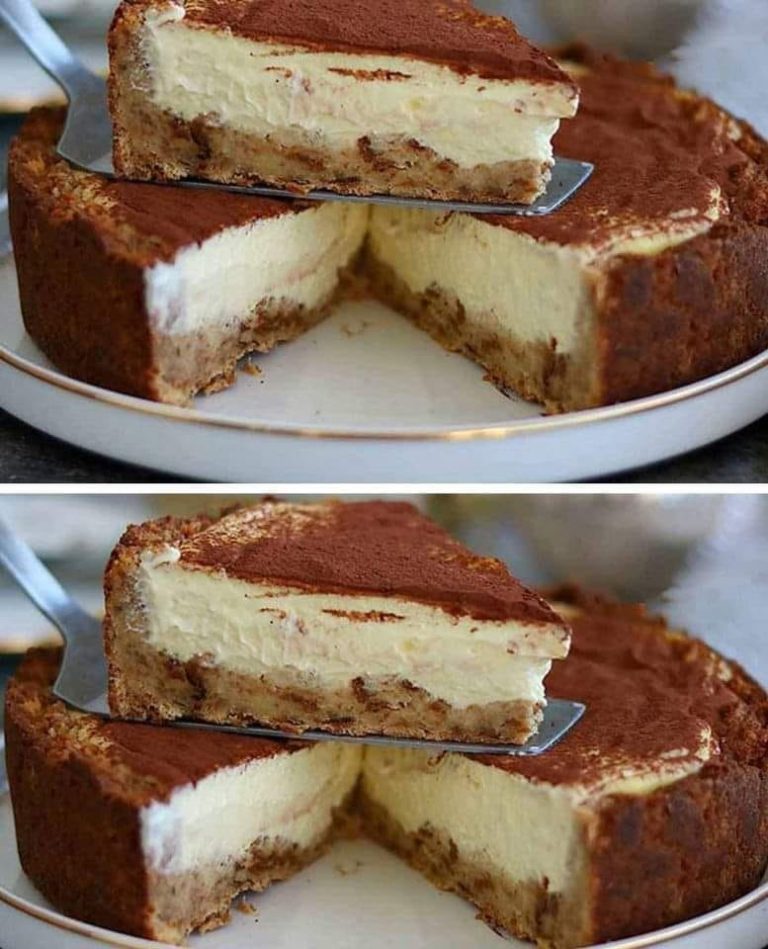 Tarta Pandoro z kremem w stylu tiramisu