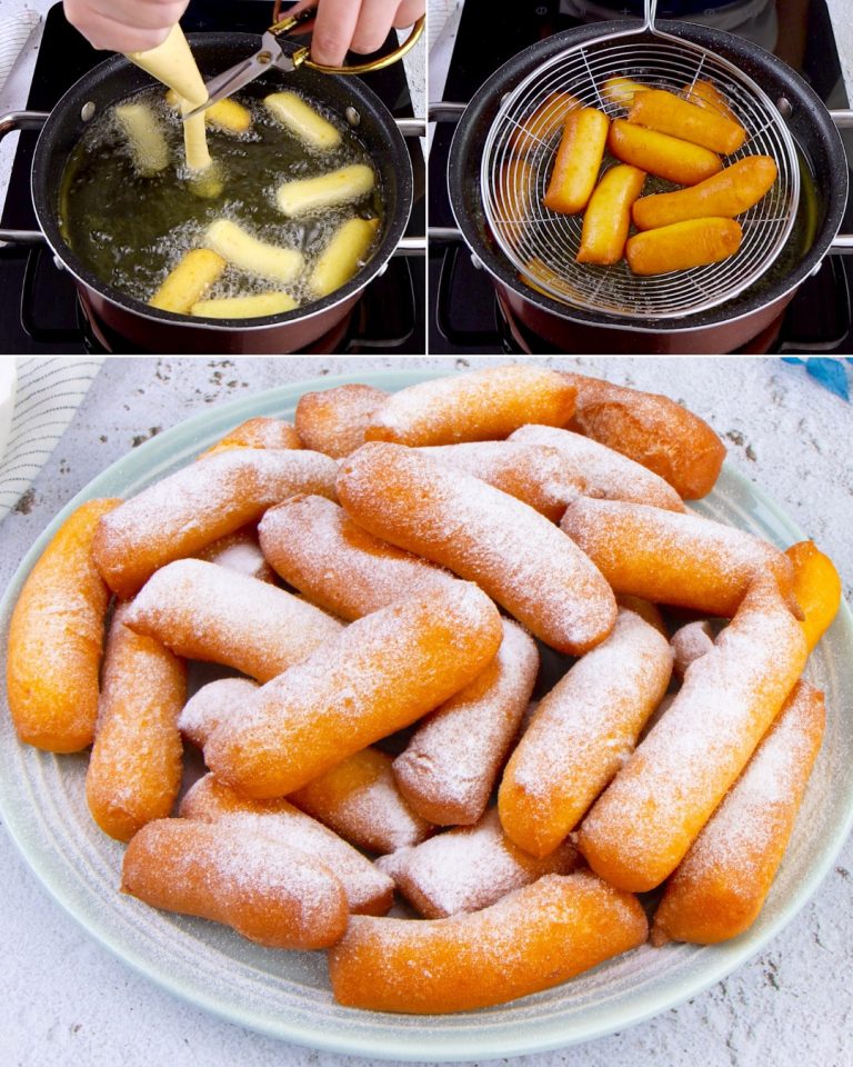 🍊 Frittelle all’Arancia – Tradycyjne Włoskie Pączki Pomarańczowe 🍩