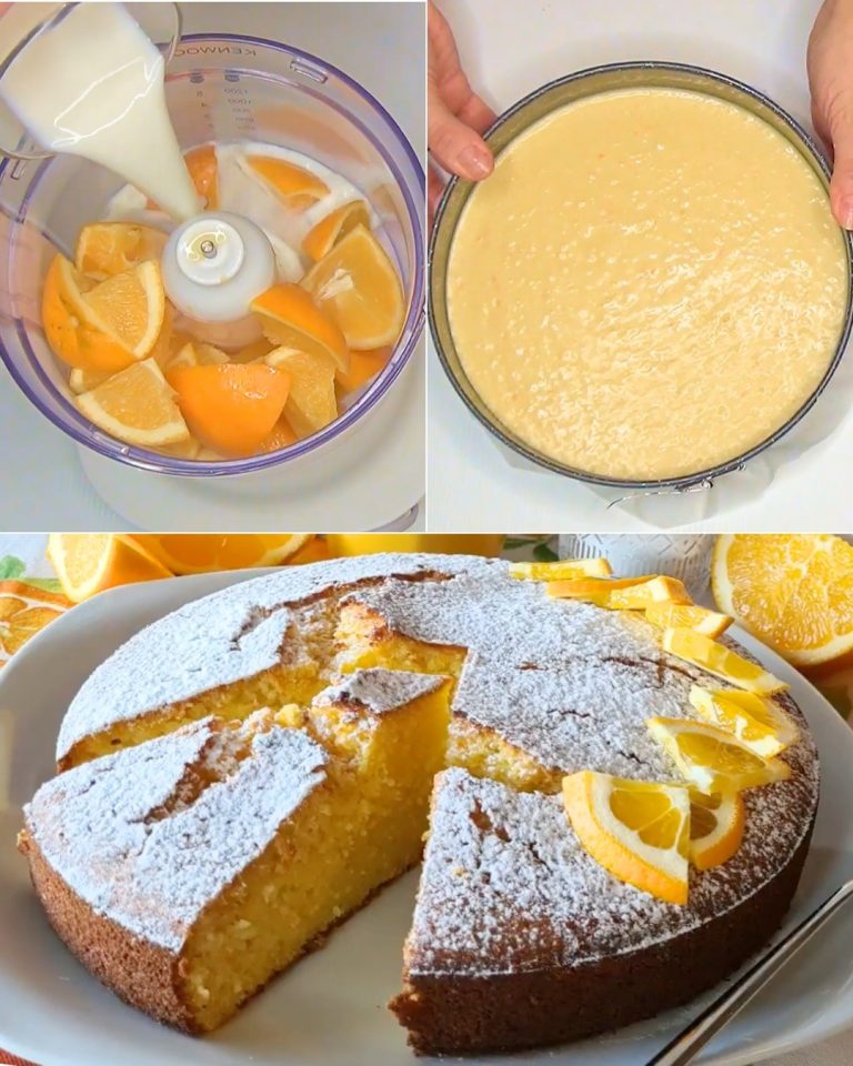 Tarta pomarańczowa miksowana: puszysty, aromatyczny deser!