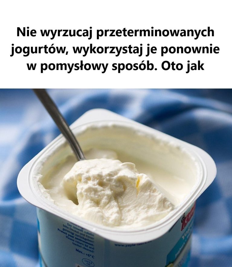 Nie wyrzucaj już przeterminowanych jogurtów