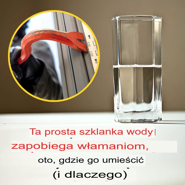 Chroń swój dom za pomocą prostego szklanki wody – Zaskakujący trik na złodziei!