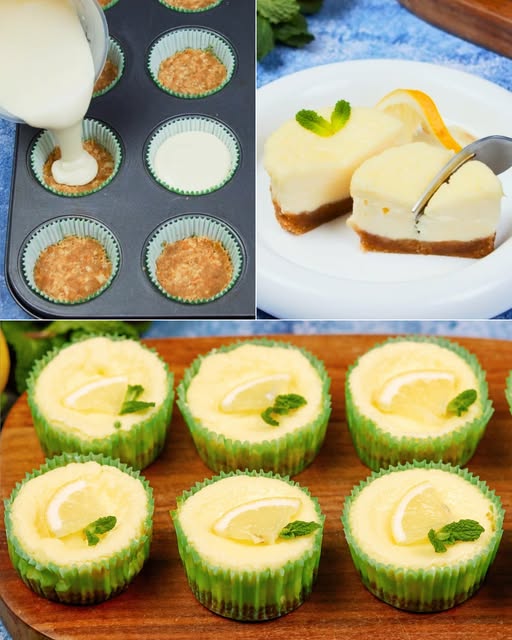 🍋 Przepis na Mini Serniczki Cytrynowe 🧁