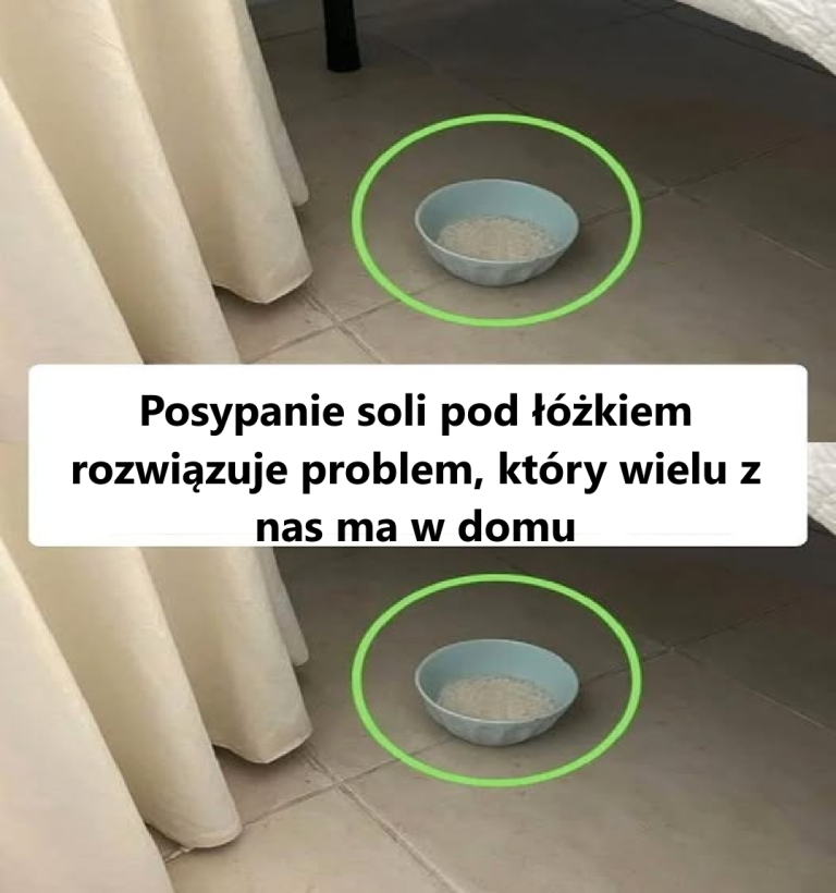 Jaki jest sens wsypywania soli pod łóżko?