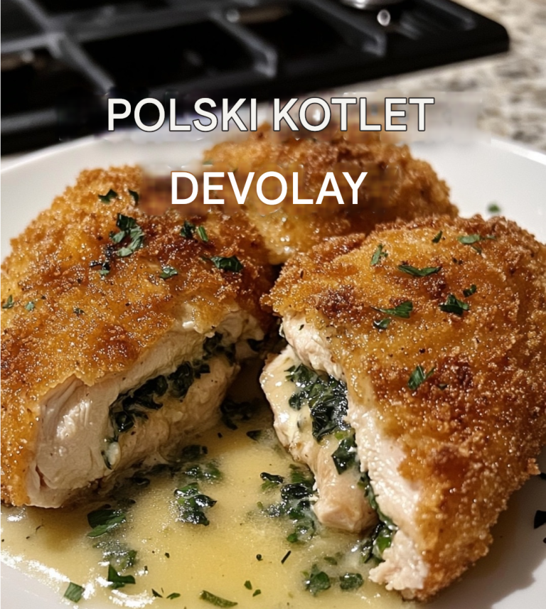 Przepis na faszerowane Cutlet de Volaille – Polish Kotlet With Herb Butter