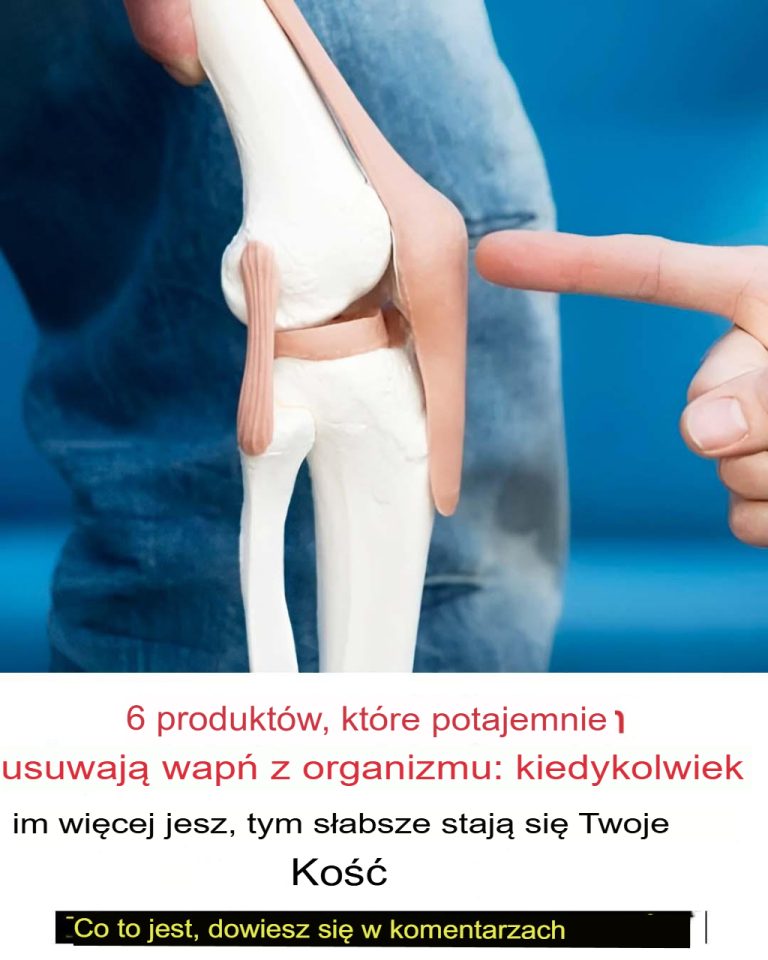 6 produktów, które niepostrzeżenie wypłukują wapń z organizmu