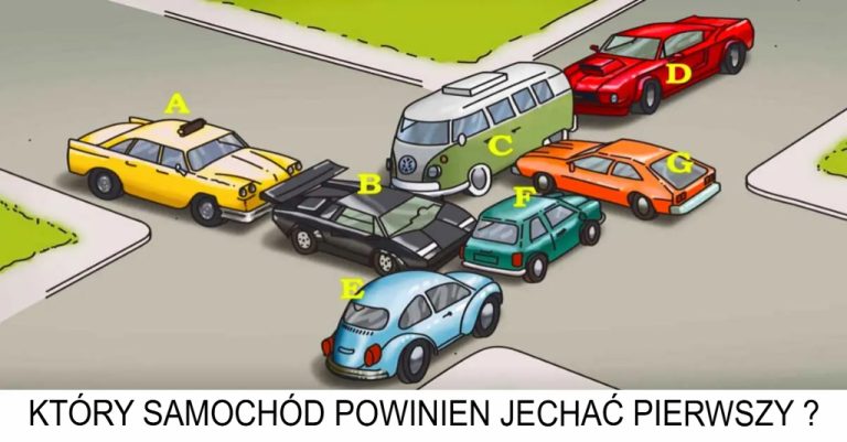 🚗 Kto powinien przejechać pierwszy? Sprawdź swoją logikę! 🧠