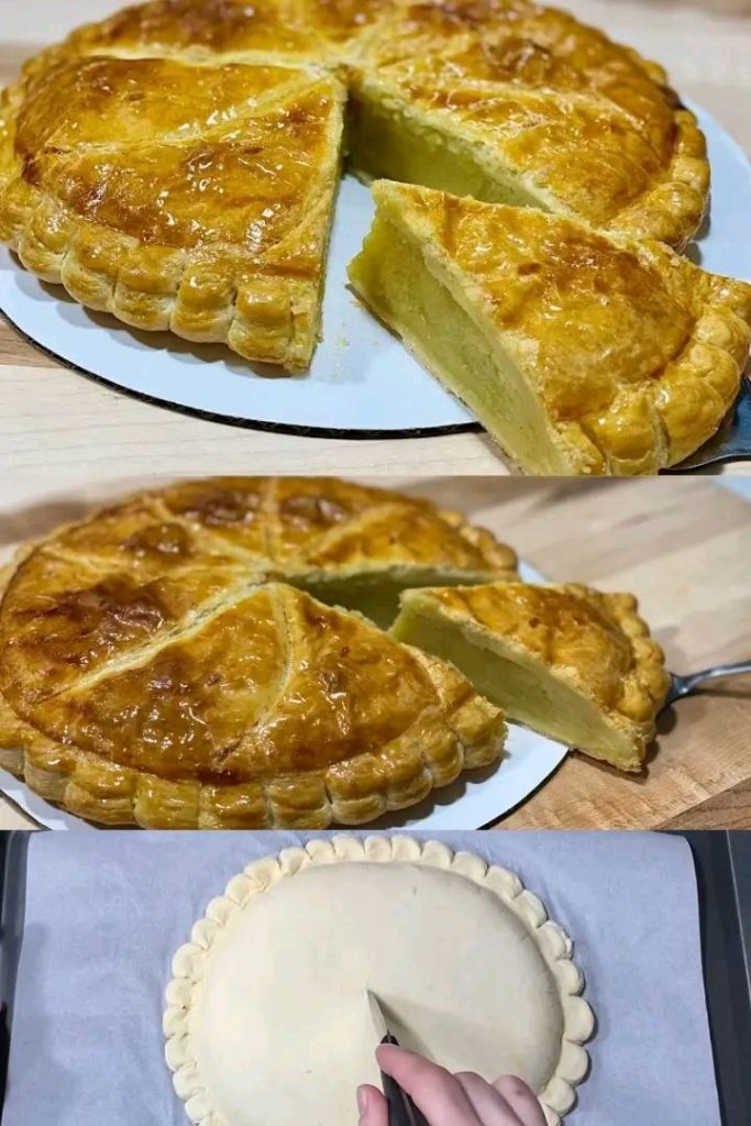 Galette des rois z kremem migdałowym