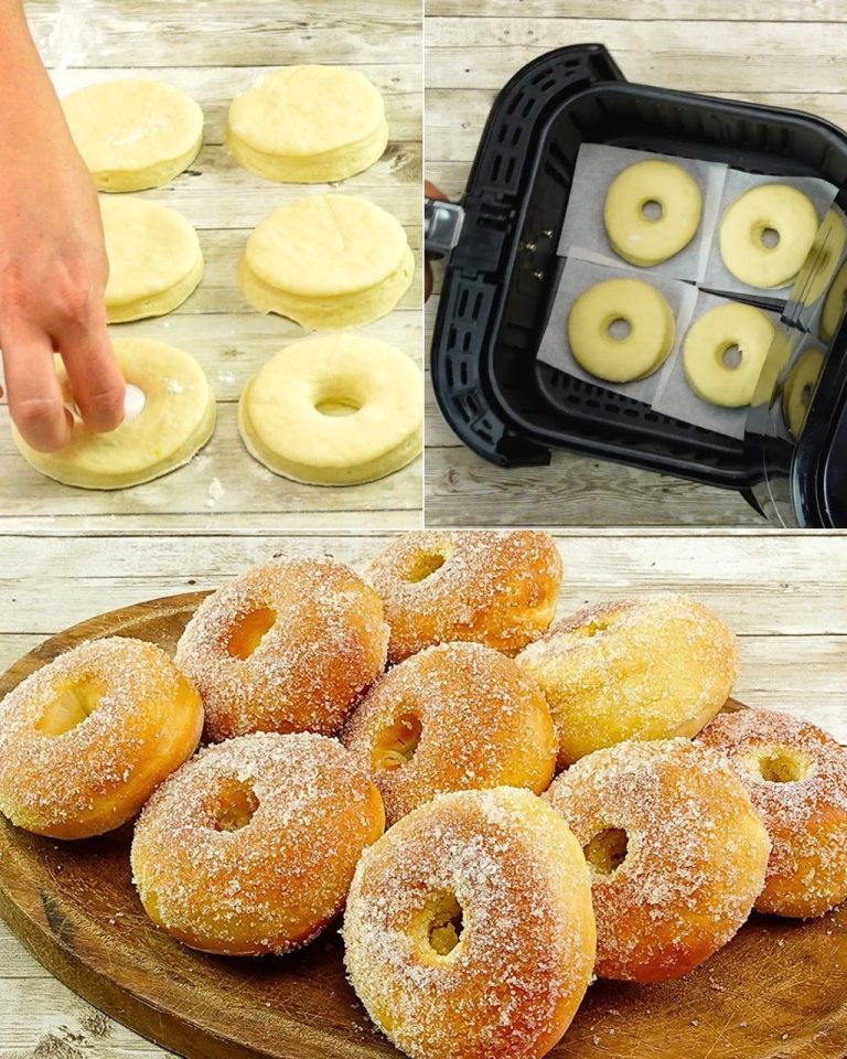 Pączki z frytkownicy powietrznej: przepis na szybkie pączki smażone bez oleju