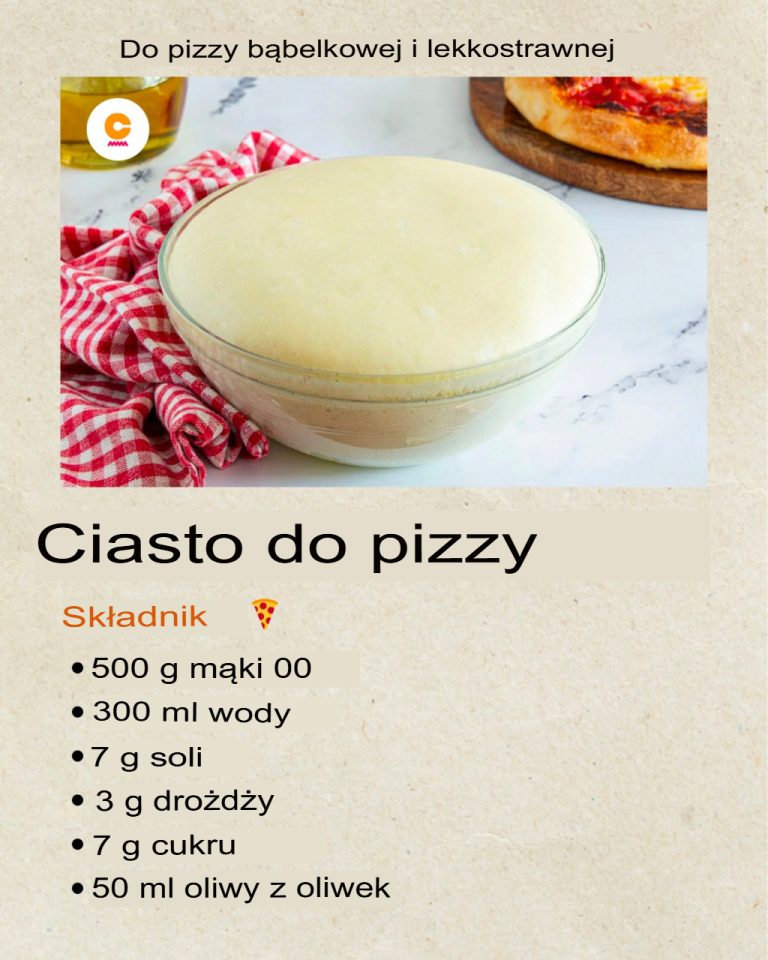 Klasyczne Ciasto na Pizzę – Przepis Bazowy i Jak Je Wykorzystać