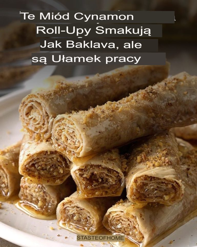 Miodowe Zawijańce Cynamonowe – Prosty Smak Baklavy!