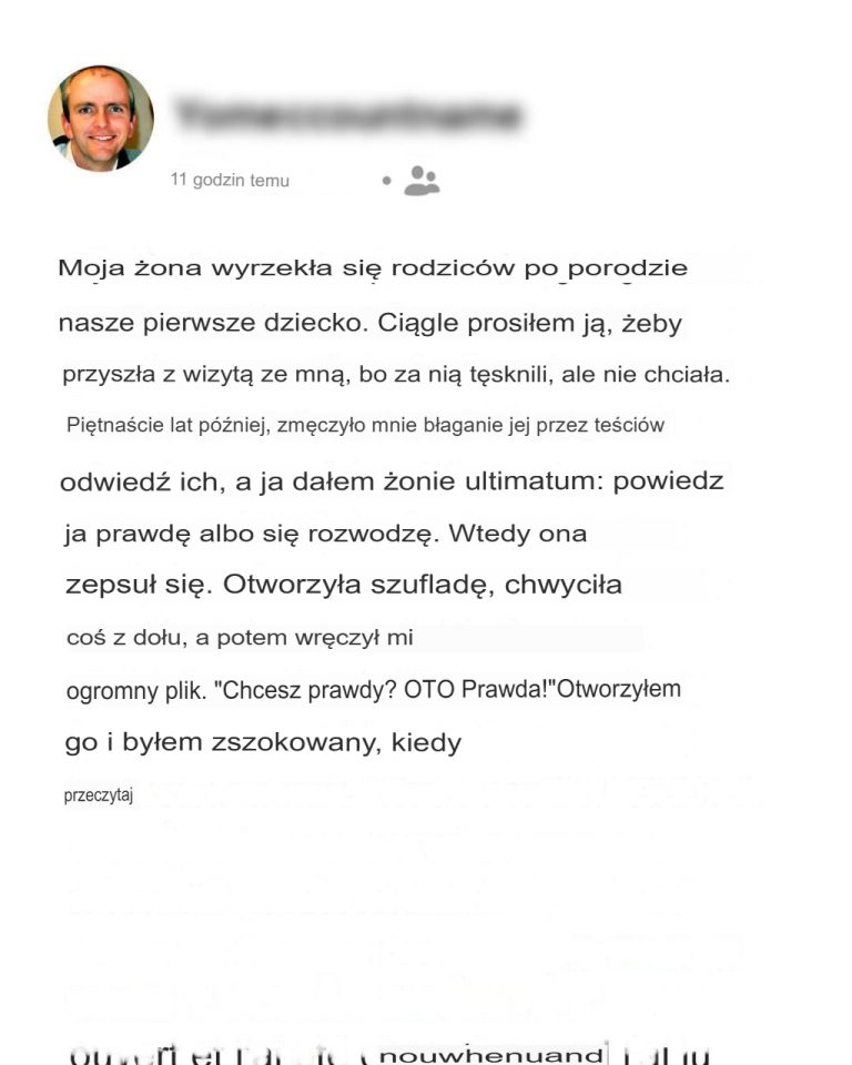 Moja Żona Wyrzekła Się Rodziców Po Narodzinach Syna – 15 Lat Później, Powiedziała Mi Szokującą Prawdę…