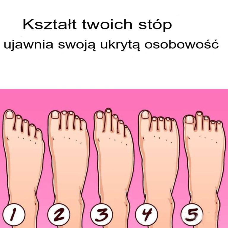 5 Typów Stóp – Co Mówią o Twojej Osobowości?