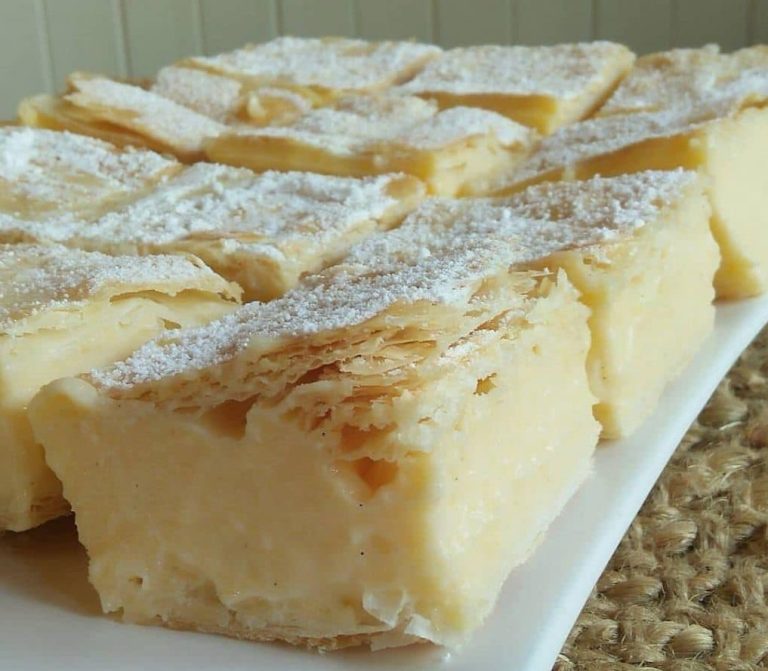 Batony z kremem waniliowym – delikatne, kremowe i rozpływające się w ustach! 🍫✨