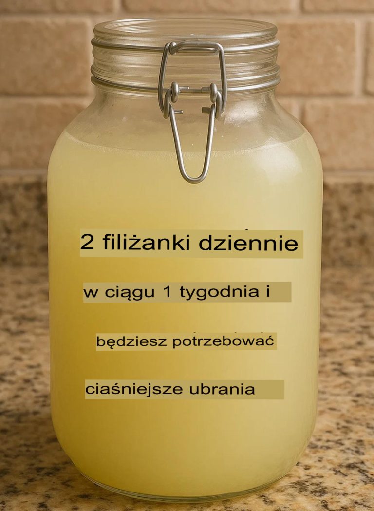 Naturalny napój odchudzający: ciepła woda, ocet jabłkowy, imbir i cytryna