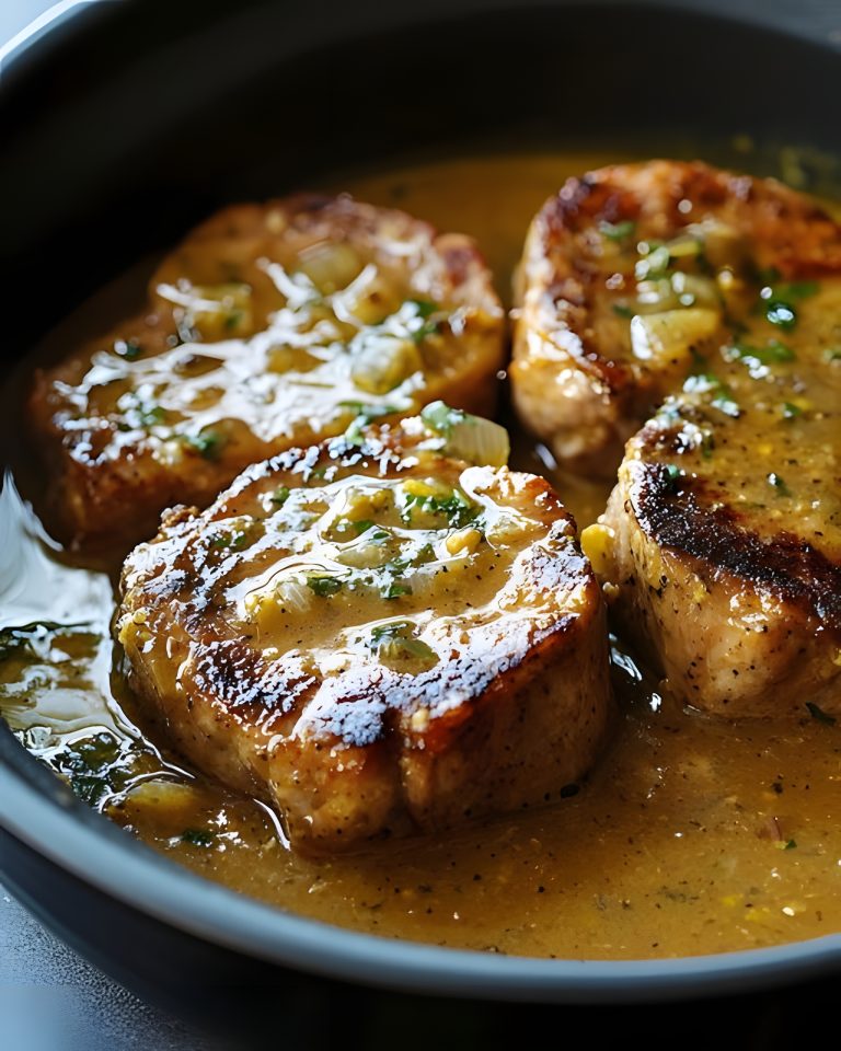 ✨🍖 Kotlety wieprzowe w wolnowarze z kremowym sosem musztardowym 🥘🔥