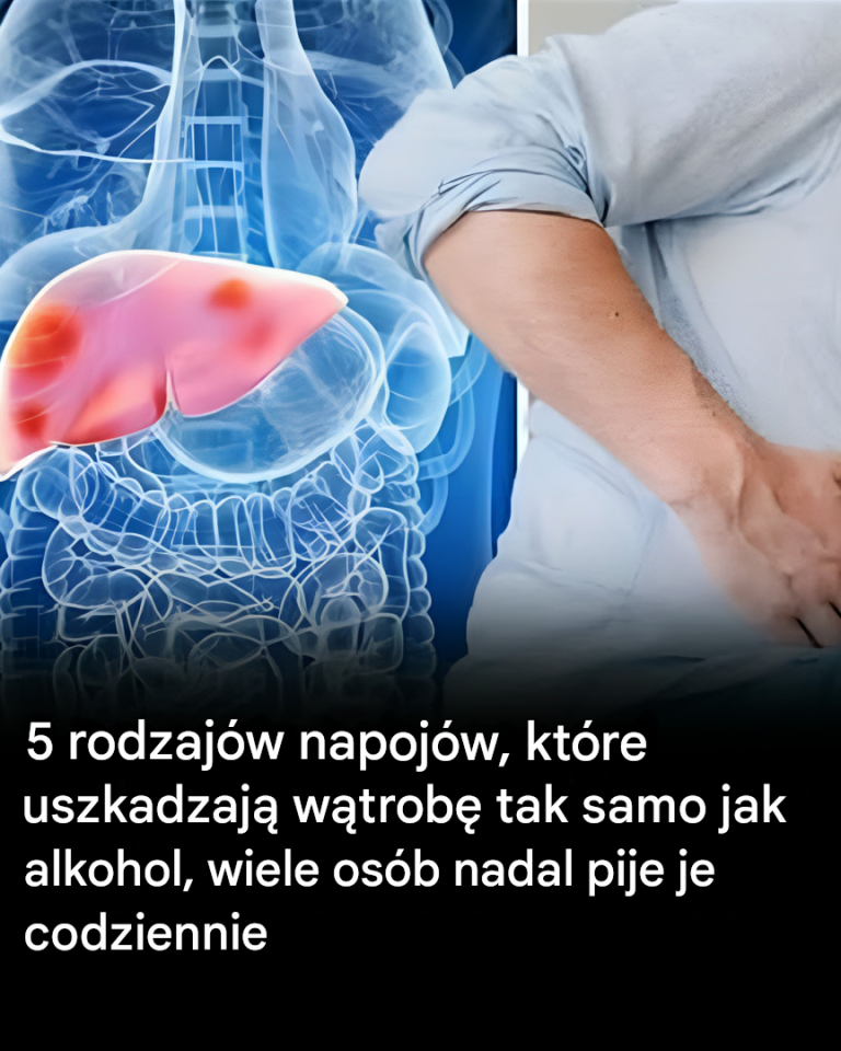 5 popularnych produktów spożywczych i napojów, które mogą być tak samo szkodliwe dla wątroby jak alkohol