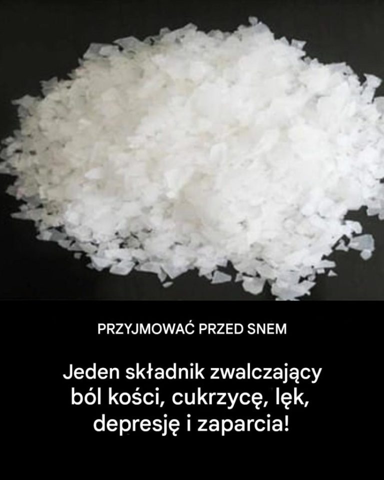 Jeden składnik zwalczający ból kości, cukrzycę, lęk, depresję i zaparcia