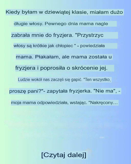 Fryzura, która zmieniła wszystko
