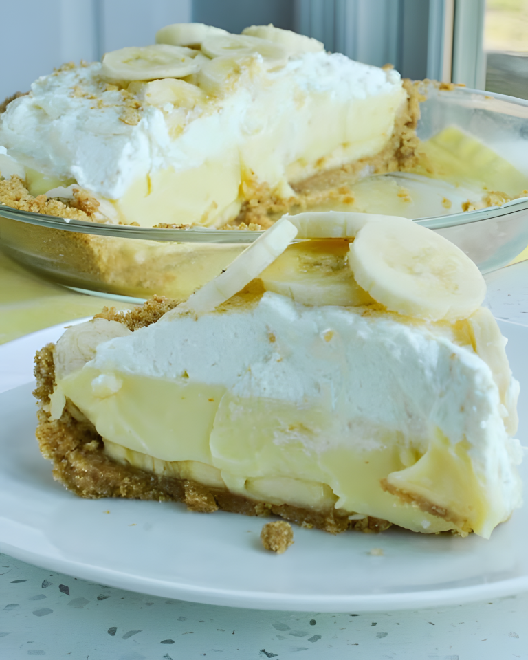 Ciasto bananowe z kremem