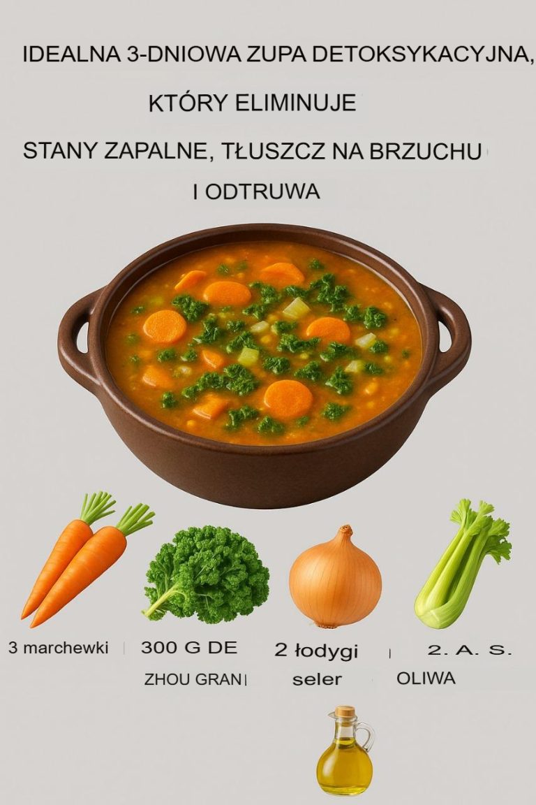 Zupa detoksykacyjna 3 dni