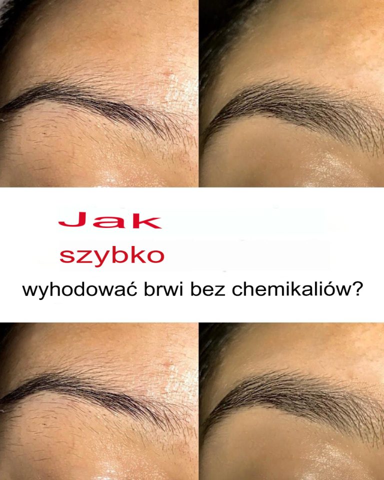 Jak przyspieszyć wzrost brwi?