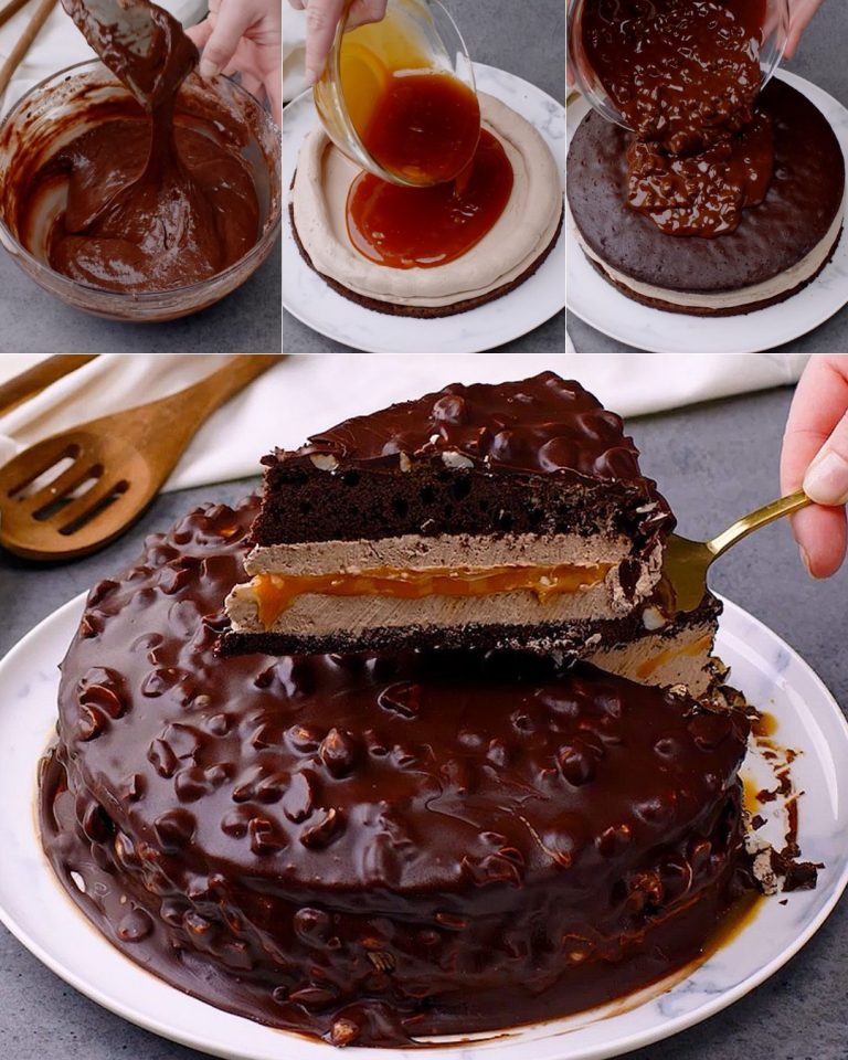 Schokoladenkuchen mit Karamellfüllung: Ein Rezept für ein superleckeres Dessert