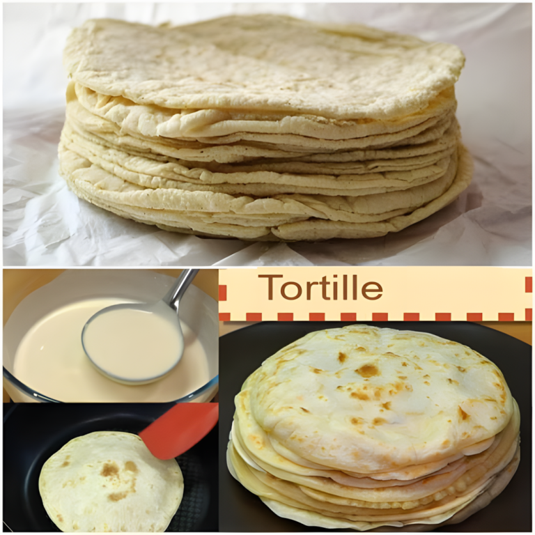 5-minutowe tortille z płynnego ciasta – bez wyrabiania, bez drożdży, bez piekarnika!