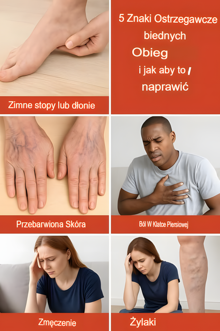 5 ostrzegawczych objawów słabego krążenia i jak sobie z nimi poradzić