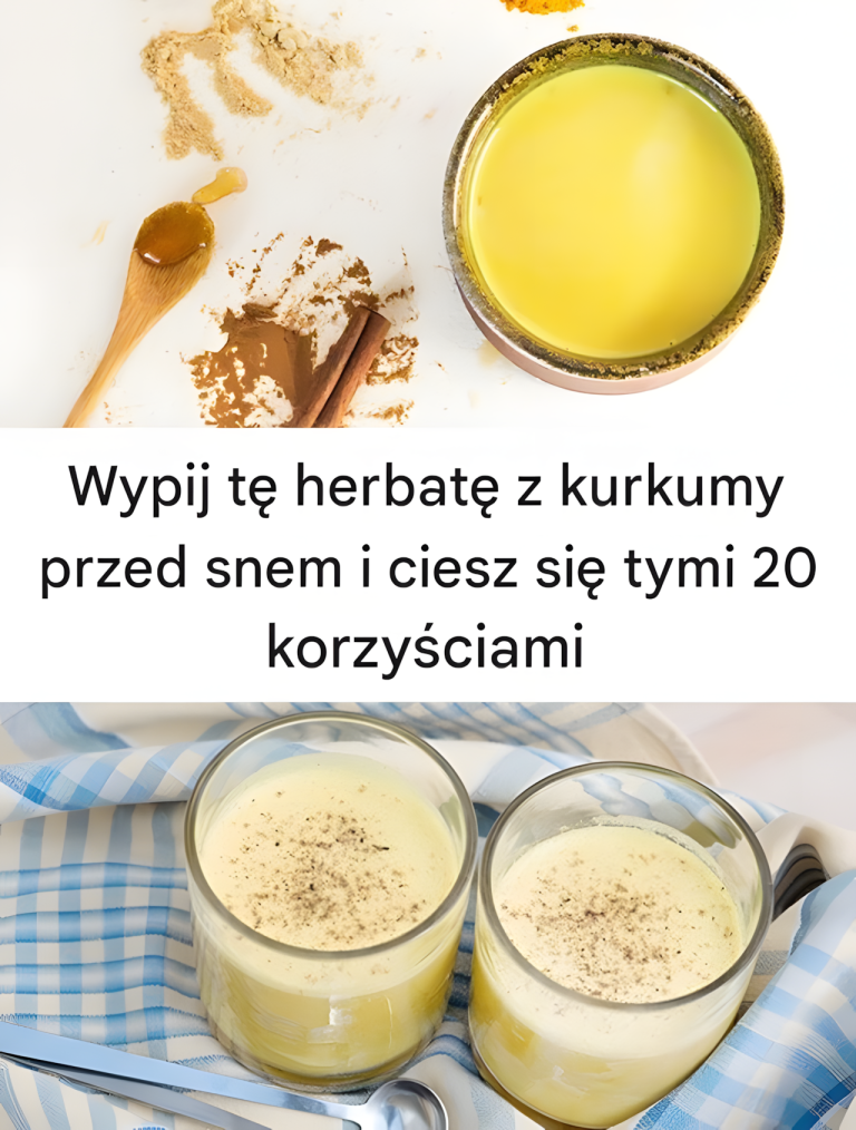 Wypij tę herbatę z kurkumy przed snem (i ciesz się tymi 20 korzyściami)