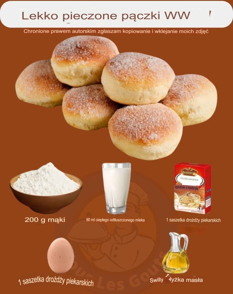 Pączki lekko pieczone: nie wymagają smażenia, są puszyste i łatwe w przygotowaniu.