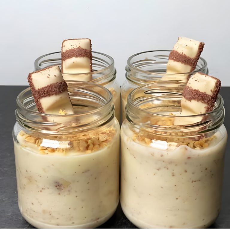 Marzenie o białej czekoladzie: krem deserowy z Kinder Bueno – niebiańska uczta!