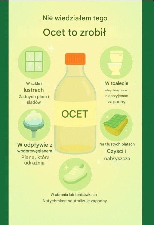 Ocet: Twój ekonomiczny i naturalny sojusznik w skutecznym sprzątaniu domu