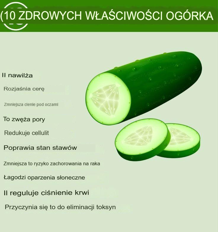 Korzyści z ogórka