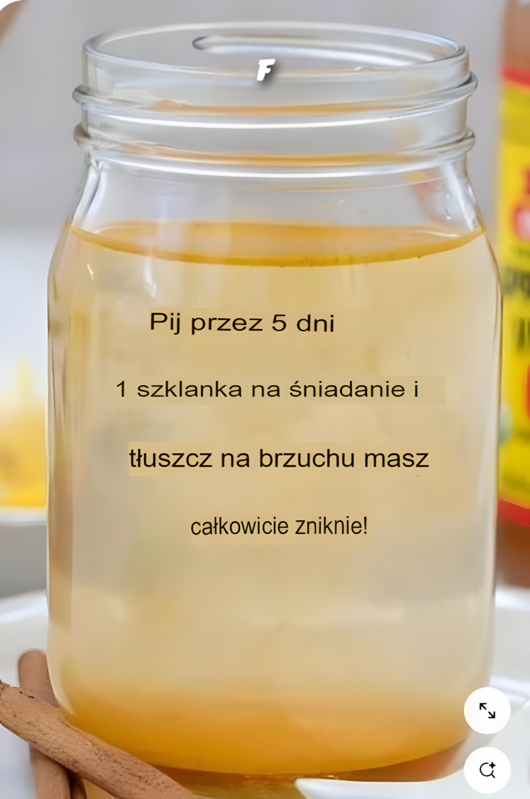 Napój detoksykujący spalający tłuszcz na poranek
