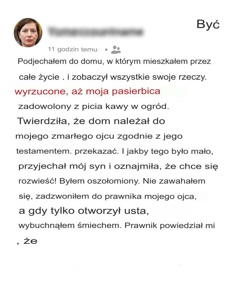 Moja synowa rzuciła moje rzeczy na trawnik, gdy dowiedziała się, że odziedziczyła dom, ale karma dopadła ją tego samego dnia
