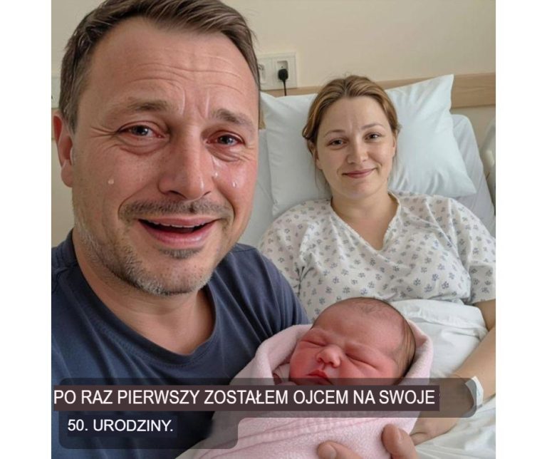 Zostałem ojcem po raz pierwszy… w wieku 50 lat.
