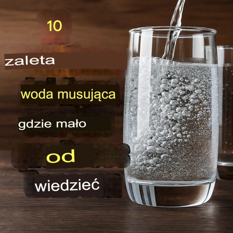 Czy woda gazowana jest dobra dla zdrowia? Korzyści i mity, które warto znać