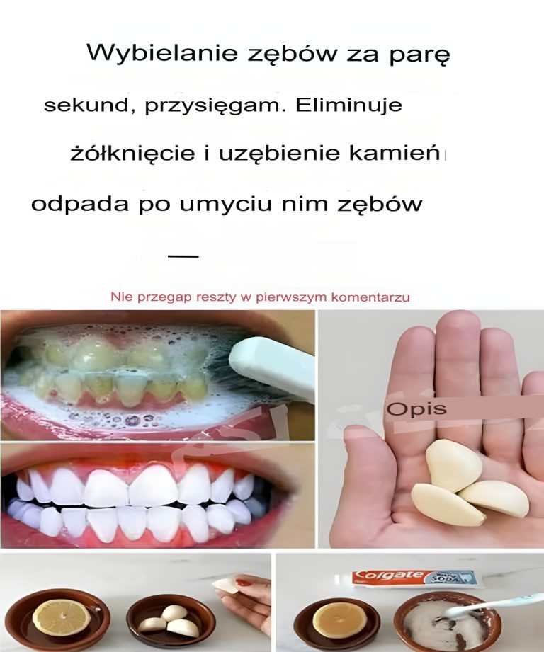Jak wybielić żółte zęby i usunąć płytkę nazębną i kamień nazębny