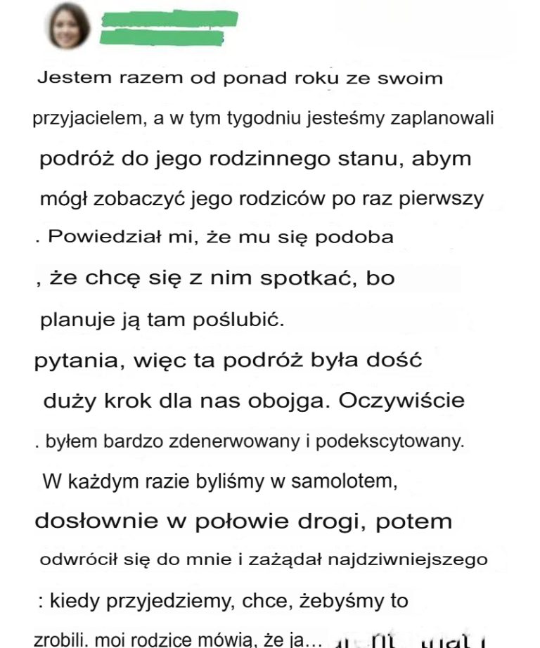 Ceną jego propozycji była moja tożsamość – odszedłem