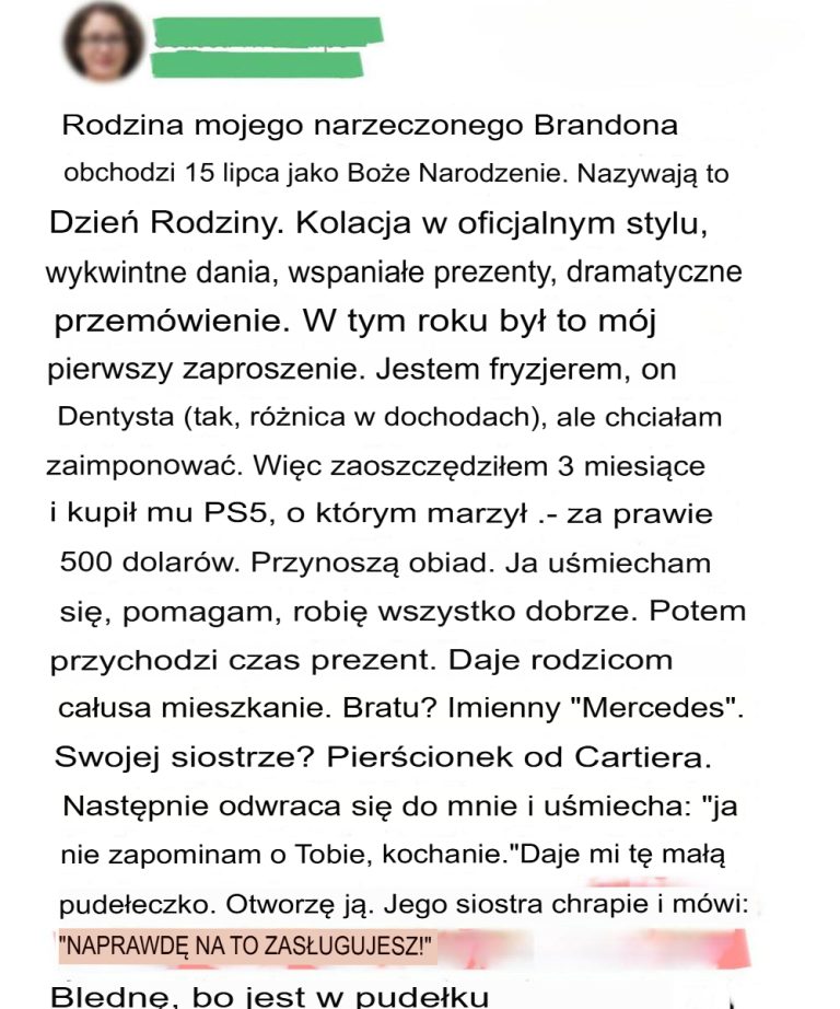 Poświęciłam całe lato dla jego prezentu z okazji Dnia Rodziny – jego niespodzianka doprowadziła mnie do łez