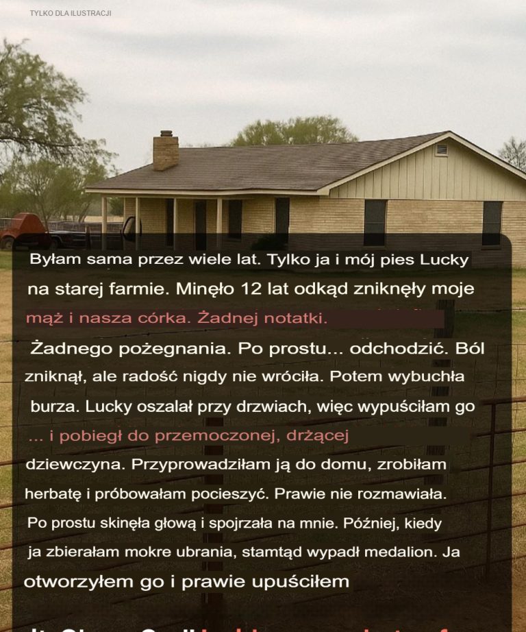 Pomogłem bezdomnej dziewczynie wyjść z burzy – a potem dała mi medalion, o którym myślałem, że przepadł na zawsze