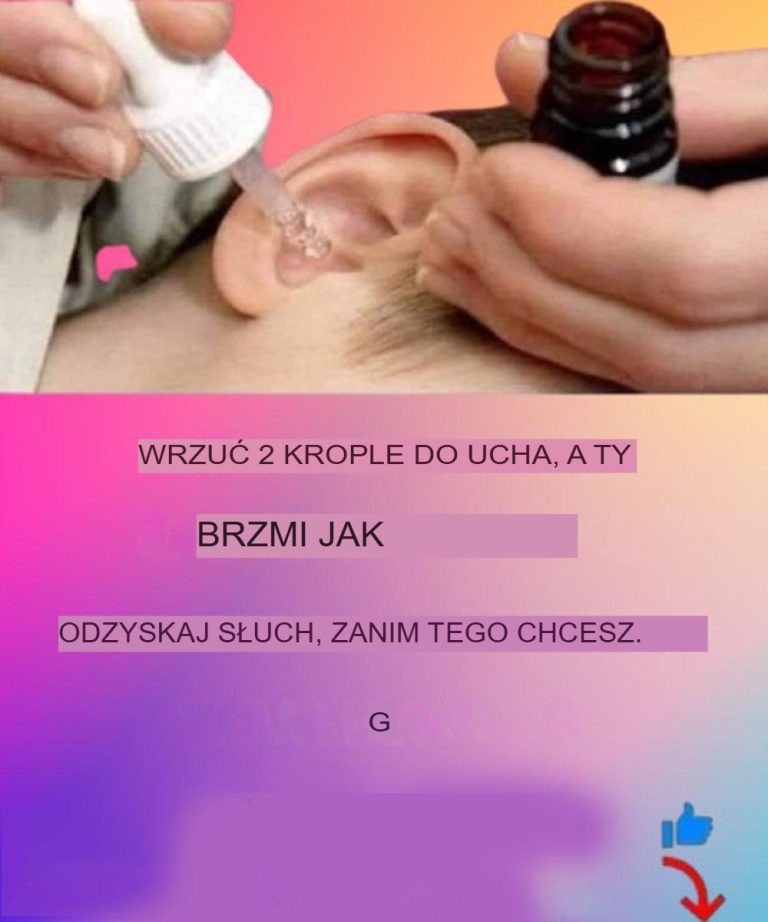 Już po zaaplikowaniu 4 kropli do ucha zauważysz efekty!