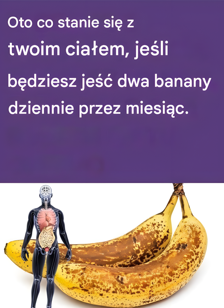 Jeśli będziesz jeść 2 banany dziennie przez miesiąc, oto co stanie się z twoim ciałem